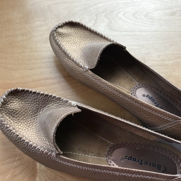 Baretraps, leather, bronze, brown slip on. - Picture 2 of 5